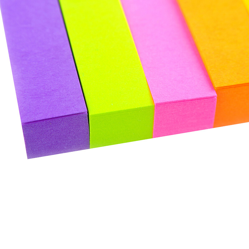 3M（Post-it） 670-5AN 熒光指示標(biāo)簽/報(bào)事貼/分頁標(biāo)簽 13×51mm 100張*5色/包_http://02394.cn/img/images/C201902/1551164102260.jpg
