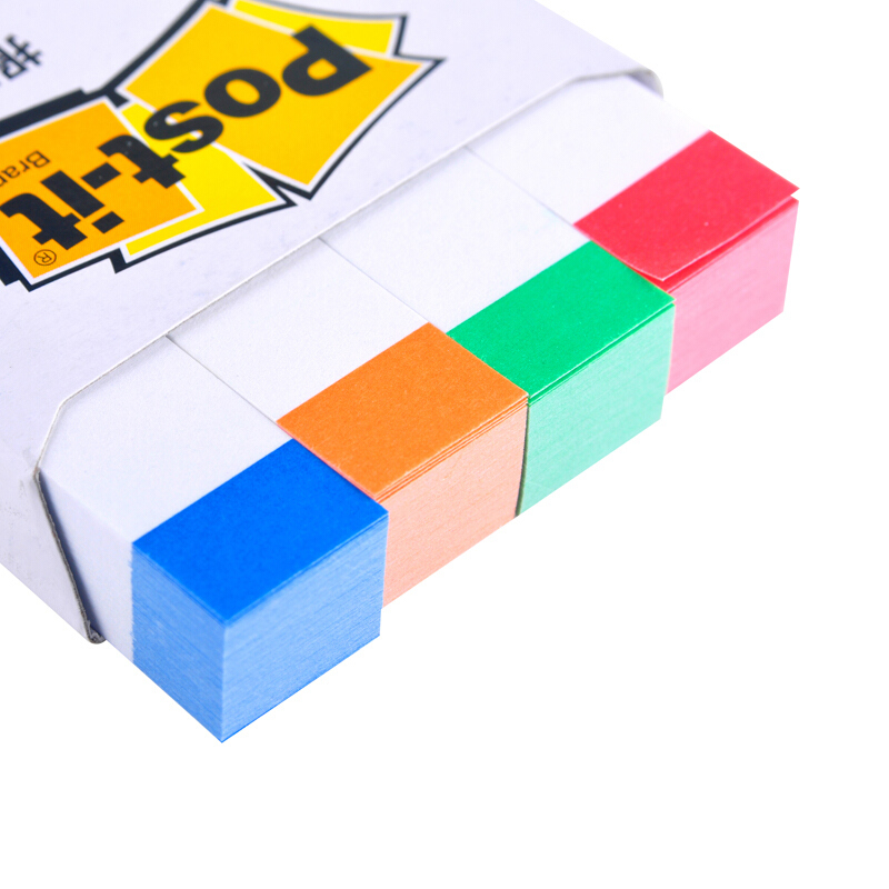 3M（Post-it） 550R 報(bào)事貼/指示標(biāo)簽/分頁(yè)標(biāo)簽 14×75mm 100張*4色/包_http://02394.cn/img/images/C201902/1551164921438.jpg