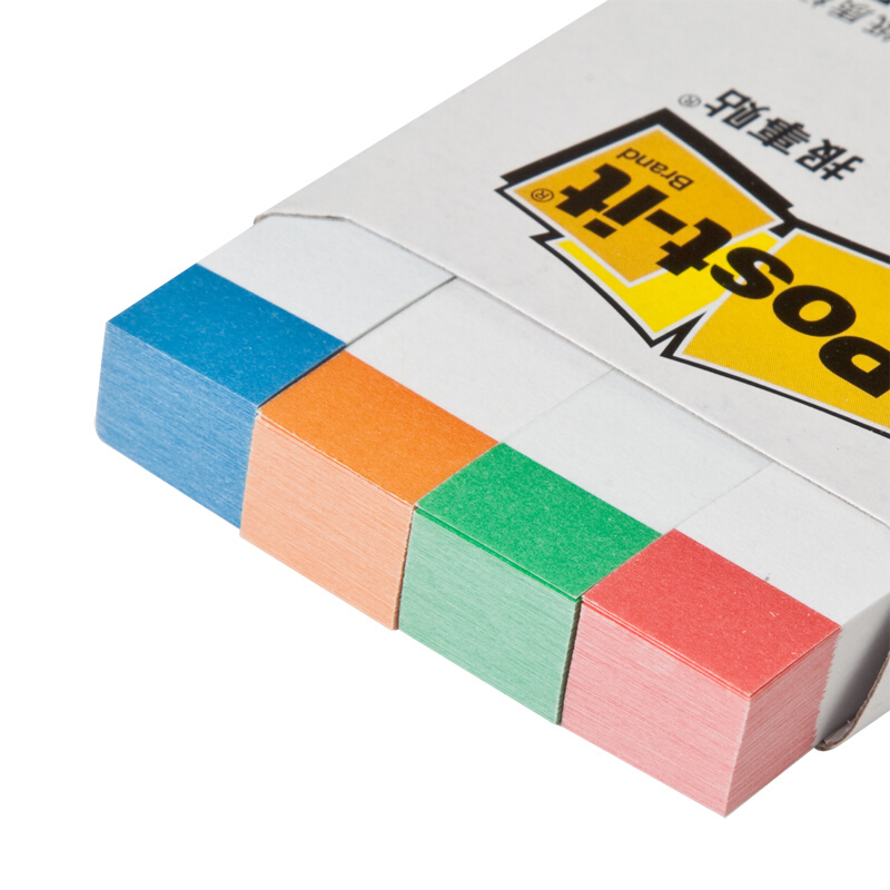 3M（Post-it） 550R 報(bào)事貼/指示標(biāo)簽/分頁(yè)標(biāo)簽 14×75mm 100張*4色/包_http://02394.cn/img/images/C201902/1551164921458.jpg