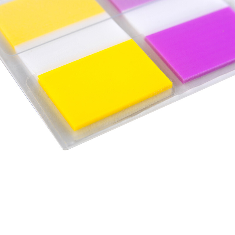 3M（Post-it） 680-2PK-3 透明指示標簽/報事貼 黃紫 20張*2色/包_http://02394.cn/img/images/C201902/1551172579056.jpg