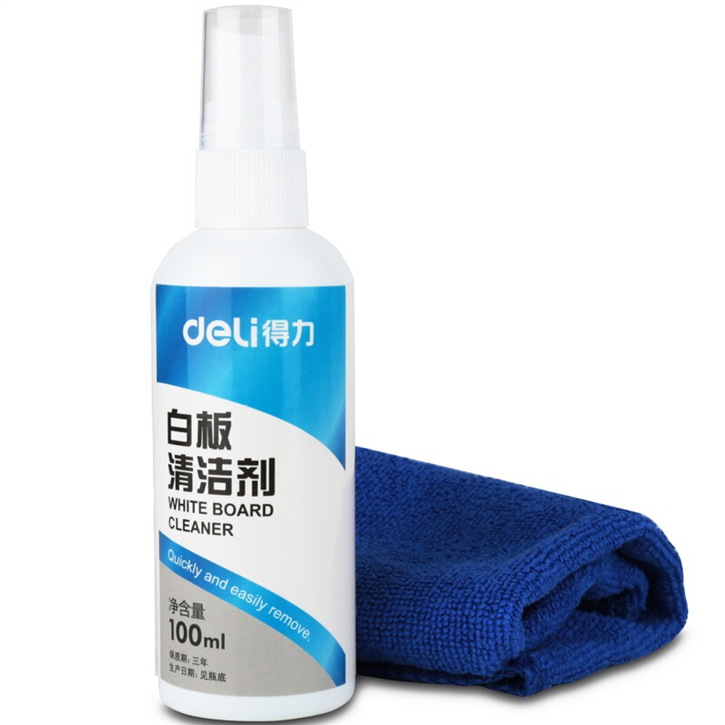 得力（deli） 7859  白板、黑板、綠板清潔劑附贈白板清潔巾_http://02394.cn/img/images/C201902/1551249680892.jpg