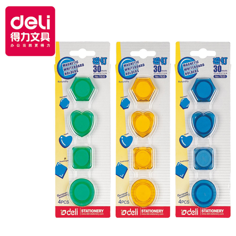 得力（deli） 7835  白板磁扣/吸鐵石/磁粒 磁力強(qiáng)  30mm_http://02394.cn/img/images/C201902/1551255183739.jpg