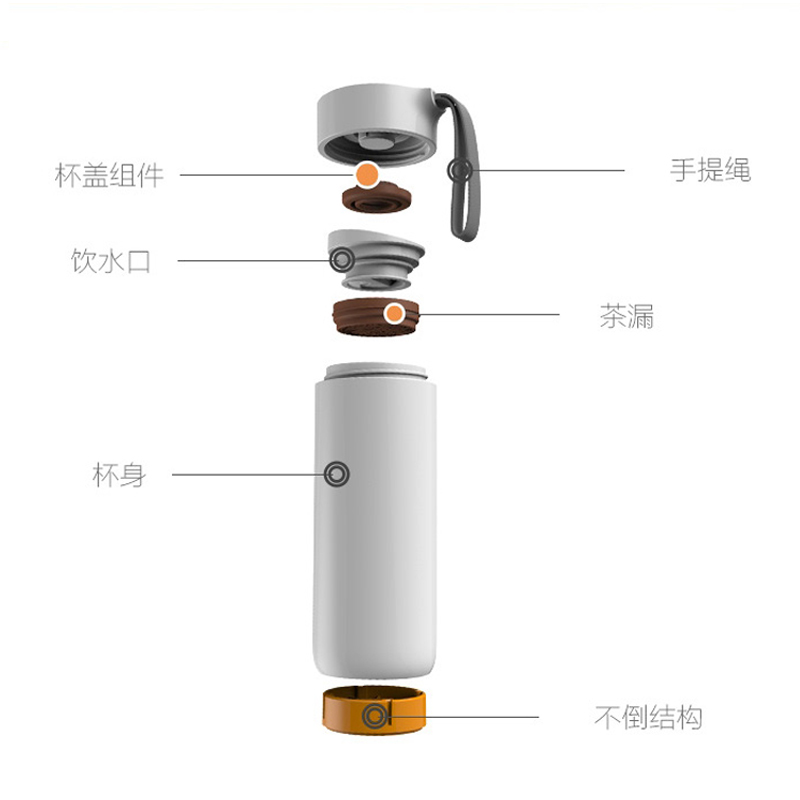 Artiart DRIN032 便攜不倒杯運(yùn)動(dòng)水杯 蝴蝶保溫不倒杯400ml(粉色)_http://02394.cn/img/images/C201903/1551418868654.jpg