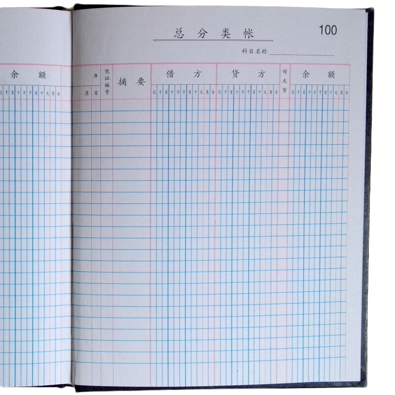 成文厚 借貸式82總分類賬 22K（17*21.3cm）100頁/本 _http://02394.cn/img/images/C201903/1551427618451.jpg