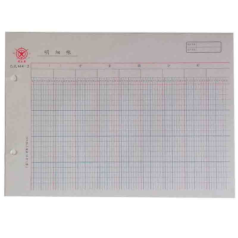 成文厚 乙式614-2 11欄多欄明細(xì)賬賬頁 16K 100頁/包_http://02394.cn/img/images/C201903/1551666096949.jpg