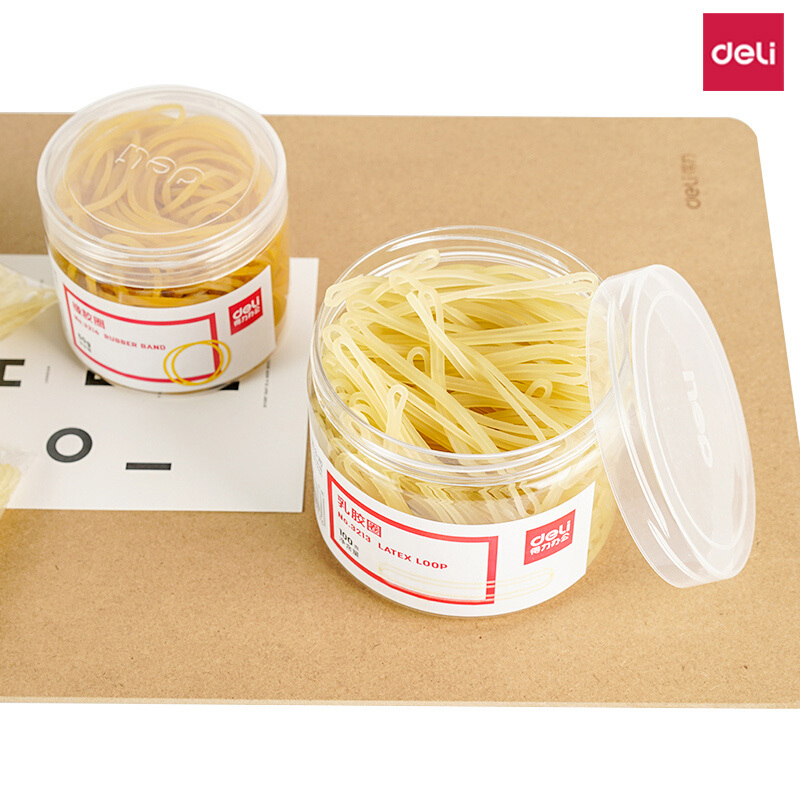 得力（deli） 3211 橡皮筋乳膠圈  袋裝30g_http://02394.cn/img/images/C201903/1551687561628.jpg