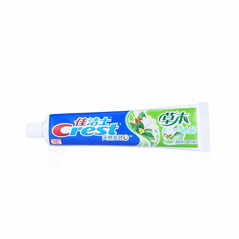 佳潔士（CREST） 草本水晶牙膏（清爽薄荷香型）90g_http://02394.cn/img/images/C201903/1552036235078.jpg