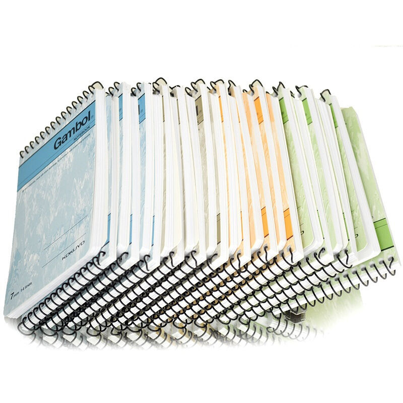 渡邊（Gambol） SA7506 螺旋豎翻筆記本 A7/50頁 24本/包 (本)_http://02394.cn/img/images/C201903/1552284213919.jpg