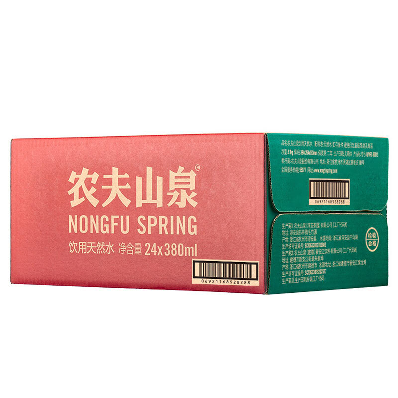 農(nóng)夫山泉（NONGFU SPRING） 380ml  飲用天然水 1*24瓶 整箱_http://02394.cn/img/images/C201903/1552381569737.jpg
