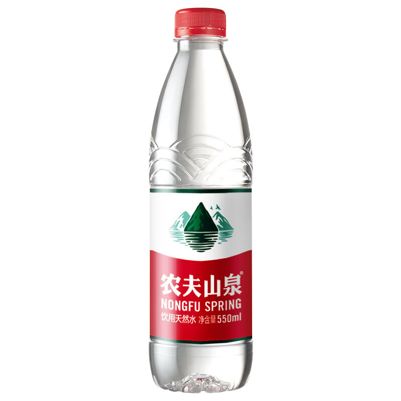 農(nóng)夫山泉（NONGFU SPRING） 550ml  飲用天然水 1*24瓶 整箱_http://02394.cn/img/images/C201903/1552381947268.jpg