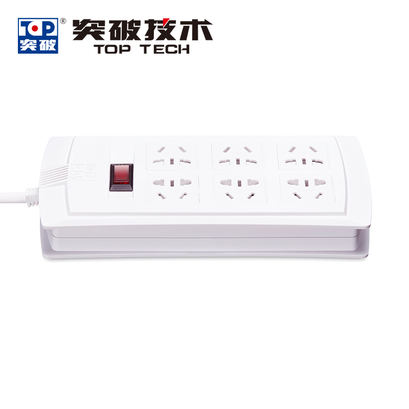 突破 D1K62(原TZ-C162)*6位總控*過載保護(hù)、保護(hù)門*新國標(biāo)插座 (5米)_http://02394.cn/img/images/C201906/1561018027716.png