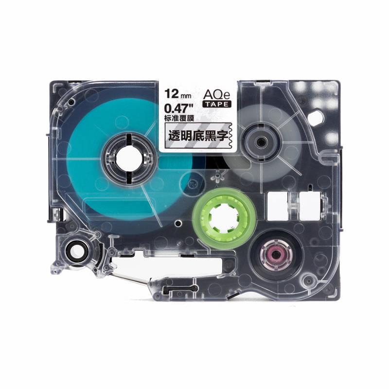 愛墨 AQe-151（24mm）標準覆膜標簽打印機色帶 紅底黑字_http://02394.cn/img/images/C201907/1564048856372.jpg