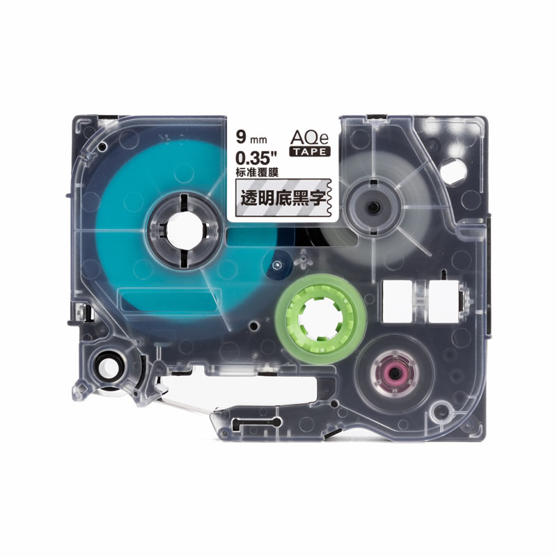 愛墨 AQe-151（24mm）標準覆膜標簽打印機色帶 紅底黑字_http://02394.cn/img/images/C201907/1564048856390.jpg