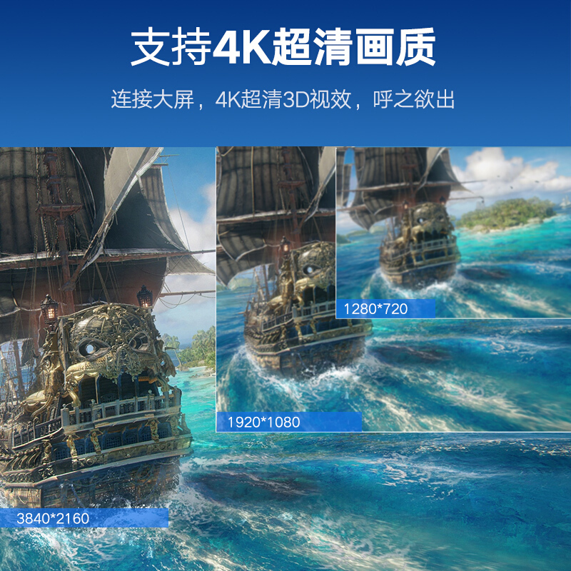 綠聯(lián)（UGREEN）HDMI線工程級(jí) 4K數(shù)字高清線3D視頻線 5米/10109_http://02394.cn/img/images/C201909/1569316937818.jpg
