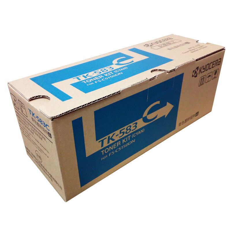 京瓷（KYOCERA）墨粉/墨盒 (TK-583C青色)_http://02394.cn/img/images/C201910/1571025779559.jpg
