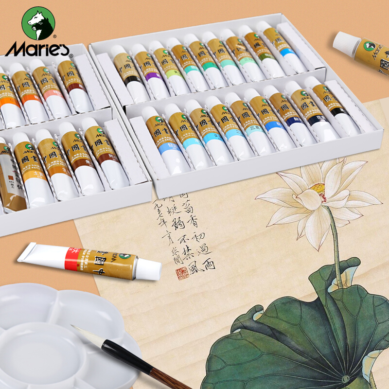 國畫顏料 36色/12ml中國畫顏料套裝_http://02394.cn/img/images/C201910/1571389640952.jpg