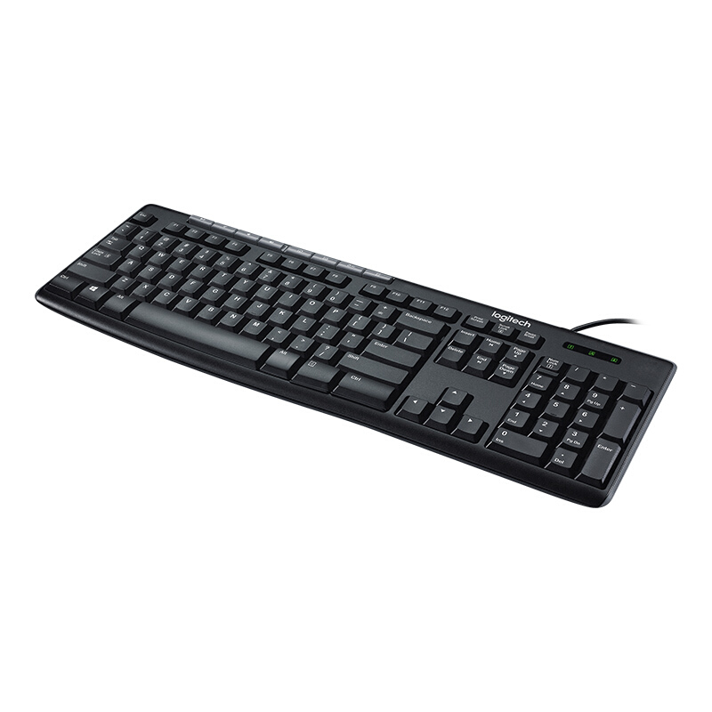 羅技（Logitech）K200 鍵盤 有線鍵盤 辦公鍵盤 全尺寸 黑色_http://02394.cn/img/images/C201910/1572506200251.jpg