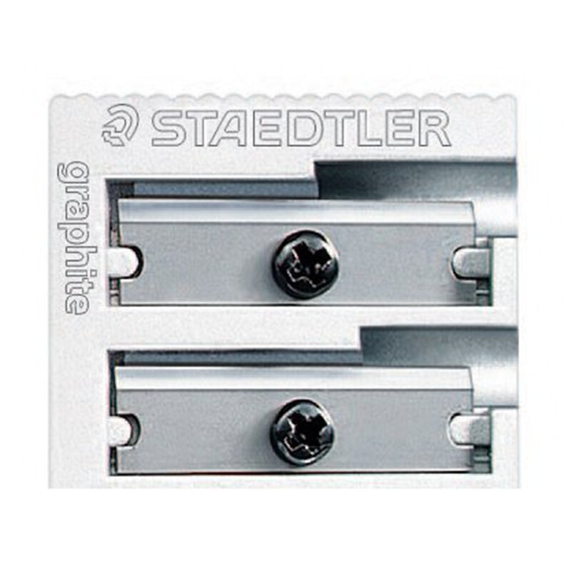 施德樓（Staedtler）卷筆刀金屬全鋼制轉(zhuǎn)筆刀削筆刀筆刨雙孔51020_http://02394.cn/img/images/C201911/1574906854298.jpg