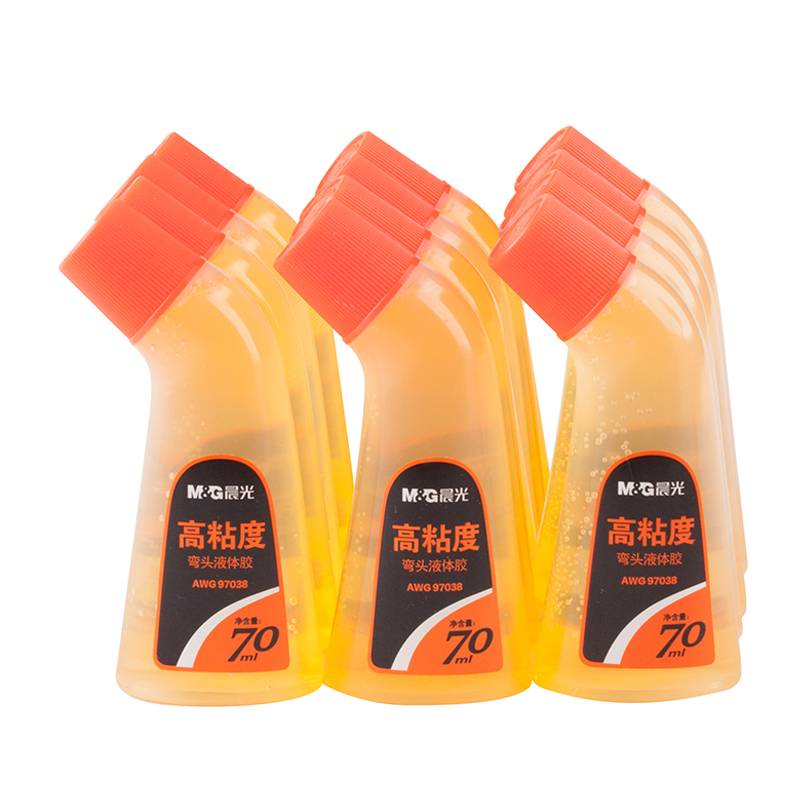 晨光(M&G)AWG97038 高粘度彎頭液體膠水70ml12支/盒_http://02394.cn/img/images/C201911/1575002961376.jpg