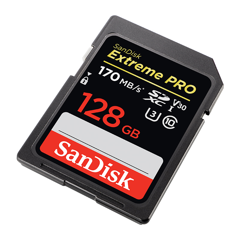 閃迪（SanDisk） 128GB SD存儲卡 讀速170MB/s U3 C10 V30 4K至尊超極速版_http://02394.cn/img/images/C202007/1594279425057.jpg