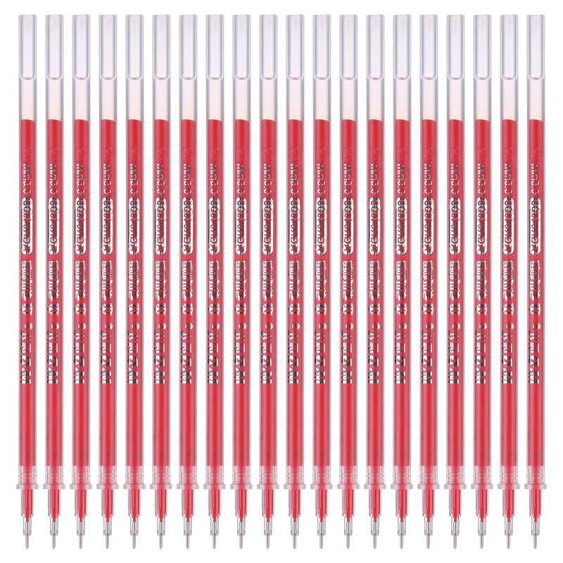 晨光（M&G）0.5mm全針管簽字筆替芯AGR640C3/20支裝(紅色)_http://02394.cn/img/images/C202007/1594780233881.jpg