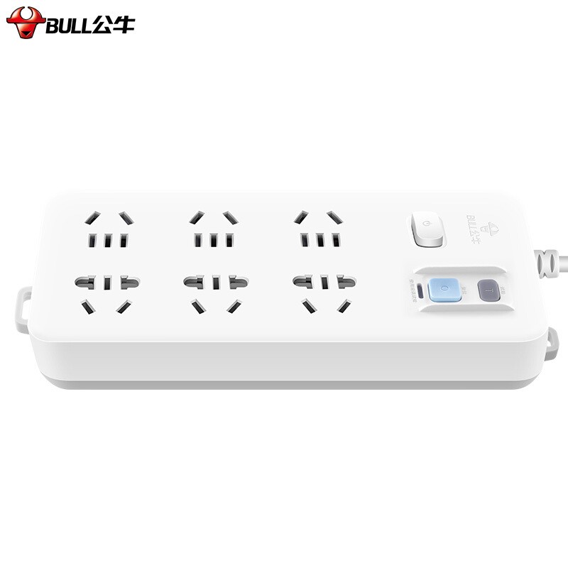 公牛(BULL)GN-705插座排插接線板插線板漏電保護(hù)防觸電 6孔 5米_http://02394.cn/img/images/C202007/1595556510344.jpg