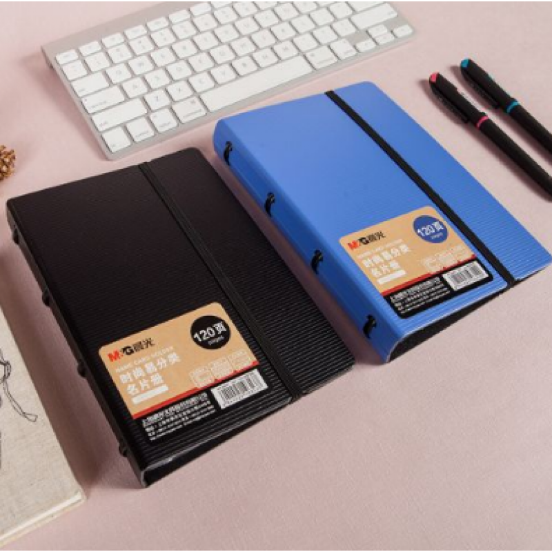 晨光（M&G） ADM92922 時(shí)尚易分類名片冊(cè)120頁（藍(lán)色）_http://02394.cn/img/images/C202008/1598317155860.jpg