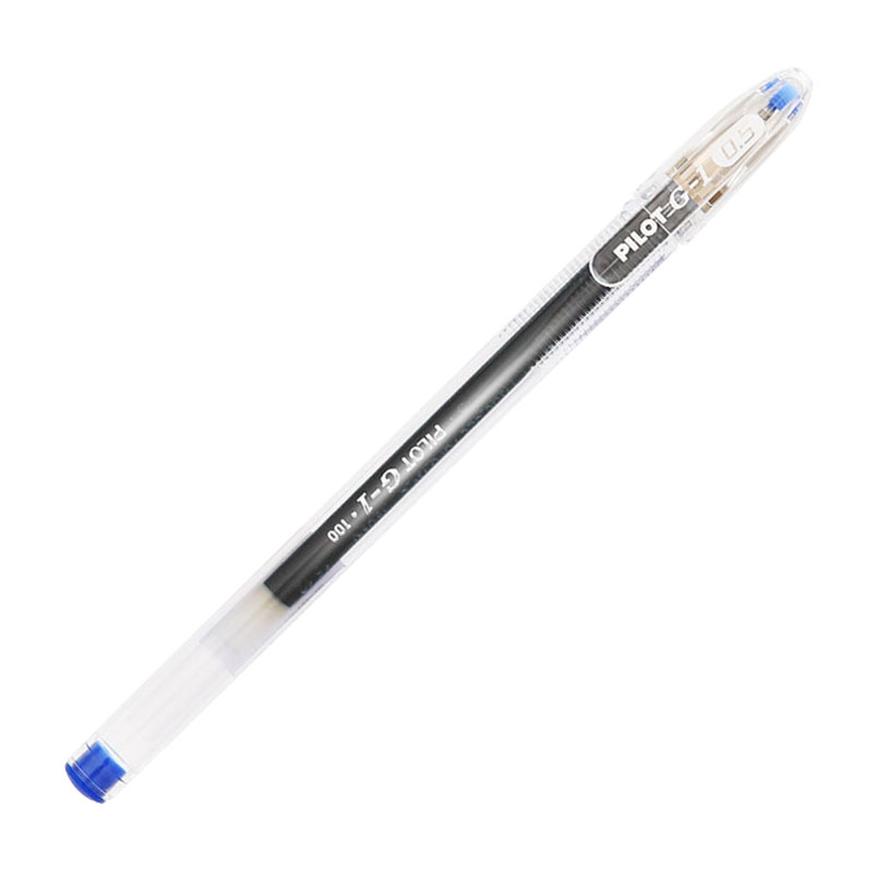 百樂（PILOT）BL-G1-5T 子彈頭中性筆啫喱筆 簽字筆0.5mm/12支裝（藍(lán)色）_http://02394.cn/img/images/C202009/1598929474770.jpg
