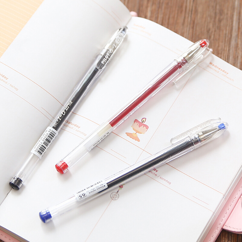 百樂(lè)（PILOT）BL-G1-5T 子彈頭中性筆啫喱筆 簽字筆0.5mm/12支裝（黑色）_http://02394.cn/img/images/C202009/1598929787879.jpg
