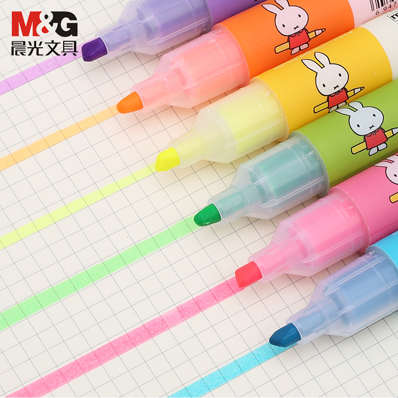 晨光（M&G） MF5301 單支裝 米菲香味熒光筆 12支/盒_http://02394.cn/img/images/C202009/1599444789266.jpg