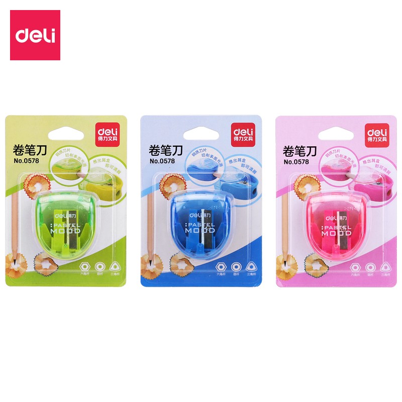 得力（deli） 0578 削筆刀卷筆刀糖果色轉(zhuǎn)筆刀削筆器(混)(只)_http://02394.cn/img/images/C202009/1599624325485.jpg