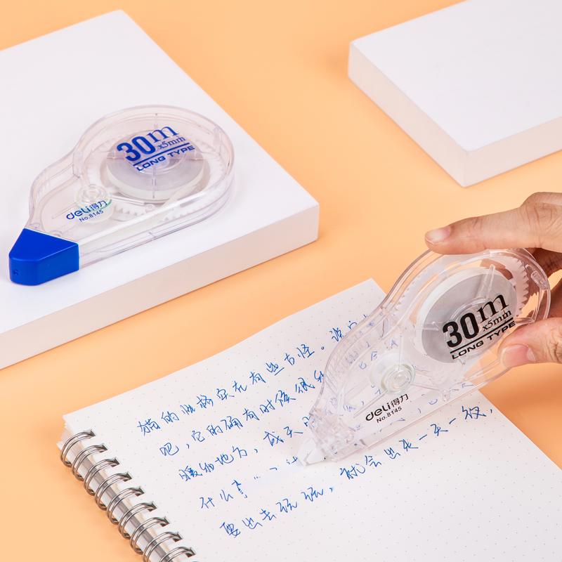 得力（deli） 8145 超長耐用修正帶 30m_http://02394.cn/img/images/C202009/1599699982567.jpg