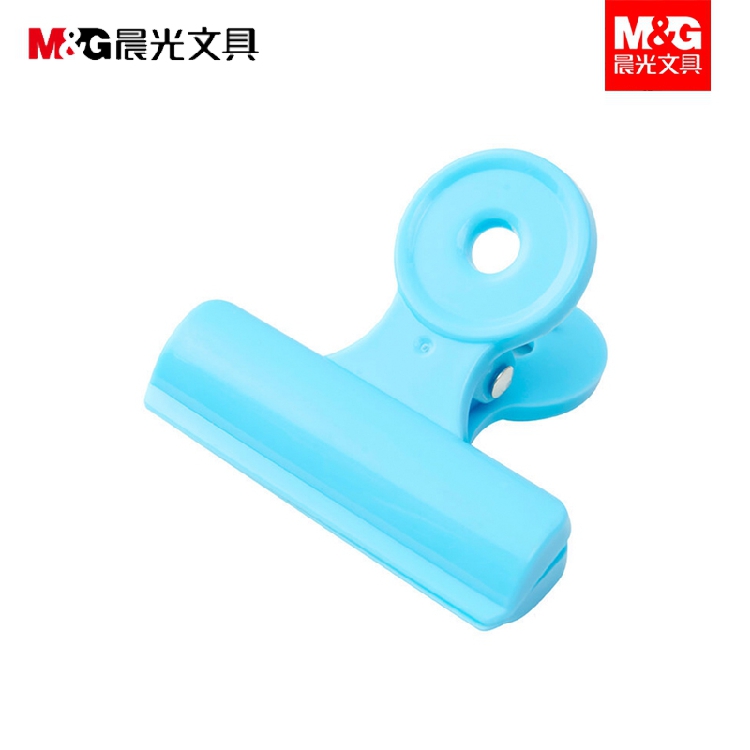 晨光（M&G） ABS92751 彩色塑膠票夾票據(jù)夾 64mm 5只袋 _http://02394.cn/img/images/C202009/1600147316721.jpg