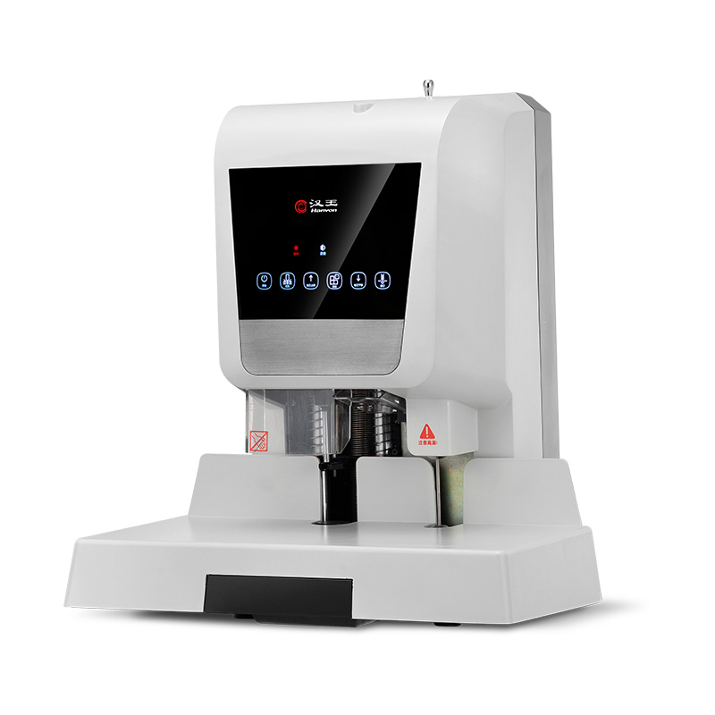 漢王（Hanvon）HW-6610AF自動會計財務(wù)憑證裝訂機 熱熔鉚管裝訂機激光定位電動檔案文件打孔機_http://02394.cn/img/images/C202010/1603354297829.jpg