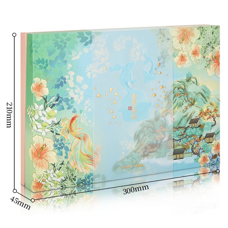 得力(deli) 頤和園聯(lián)名 春風(fēng)正得頤手賬本11件文具禮盒套裝 SZ627_http://02394.cn/img/images/C202103/1615963283984.jpg