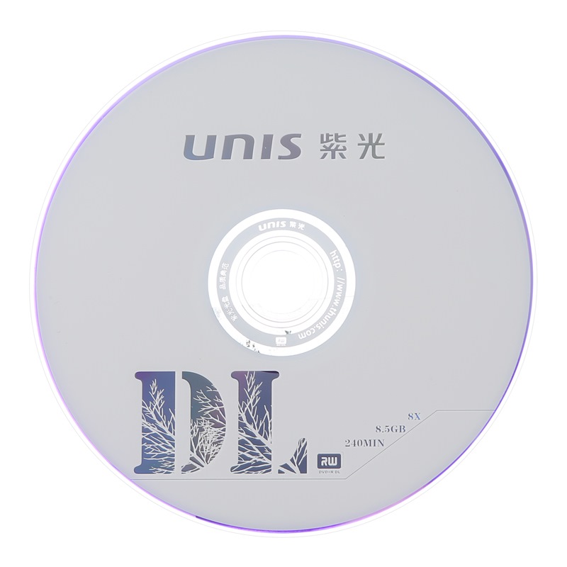 紫光（UNIS）DVD+R DL 刻錄盤 8.5G 光盤 8速 單面雙層 50片桶裝_http://02394.cn/img/images/C202104/1617863942924.jpg