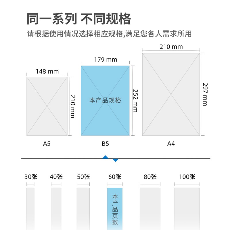 得力(deli)B5/60張牛皮紙無線膠裝軟抄本記事本7642（12本裝）_http://02394.cn/img/images/C202110/1634287186438.jpg