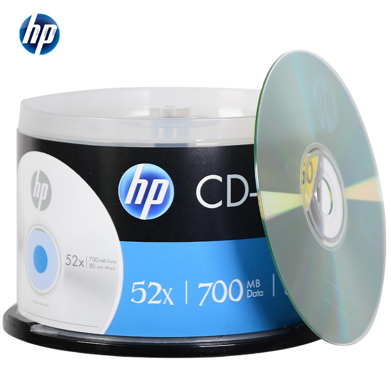 惠普（HP） CD-R 光盤 52速700MB 桶裝50片_http://02394.cn/img/images/C202201/1641952978667.jpg