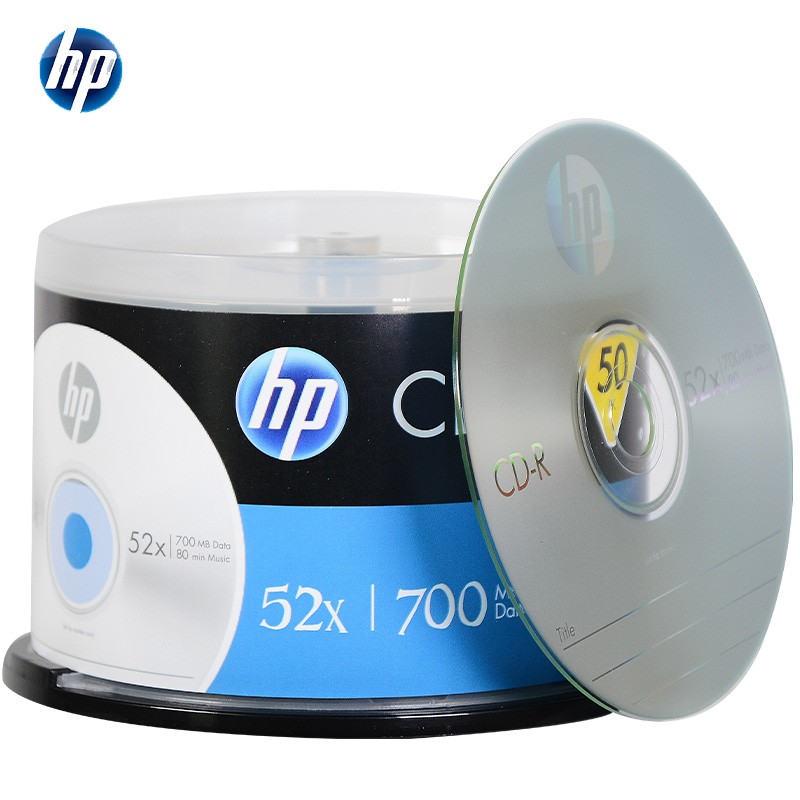 惠普（HP） CD-R 光盤 52速700MB 桶裝50片_http://02394.cn/img/images/C202201/1641952978707.jpg