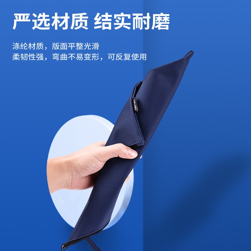 得力（deli）A4拉鏈袋厚文件袋布質(zhì)帆布收納袋 藍色63466_http://02394.cn/img/images/C202202/1645408348033.jpg