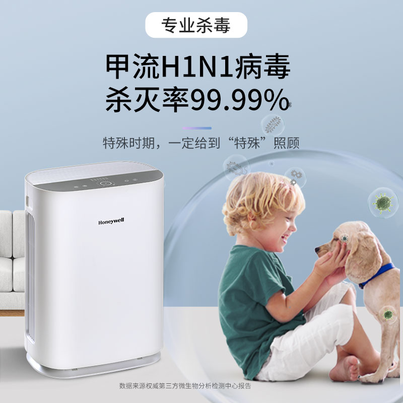 霍尼韋爾（Honeywell） KJ450F-Z21WS空氣凈化器 家用辦公除菌除甲醛霧霾凈化器_http://02394.cn/img/images/C202204/1648862906879.jpg