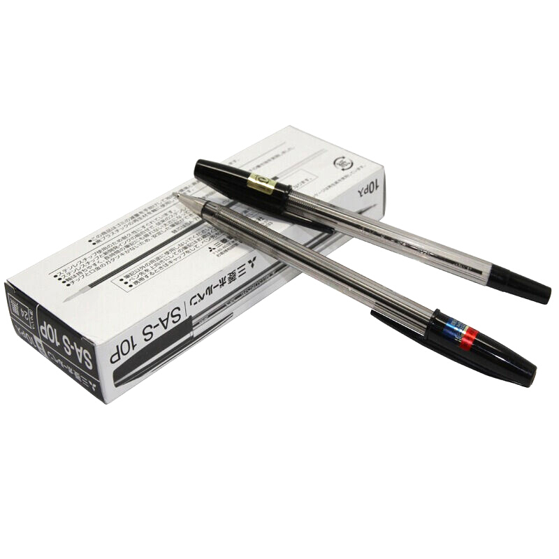 三菱（uni） SA-S 經(jīng)典圓珠筆 超順滑原子筆0.7mm/10支裝 (黑色) _http://02394.cn/img/sp/101/2a55990d-36b4-462b-bada-1db593a2a605.jpg