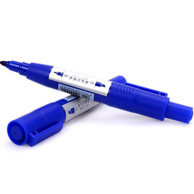 寶克（BAOKE） MP-210 油性大雙頭記號筆 12支/盒（藍色）_http://02394.cn/img/sp/104/3fb0bce4-5067-4490-9d72-8efab3edc82d.jpg