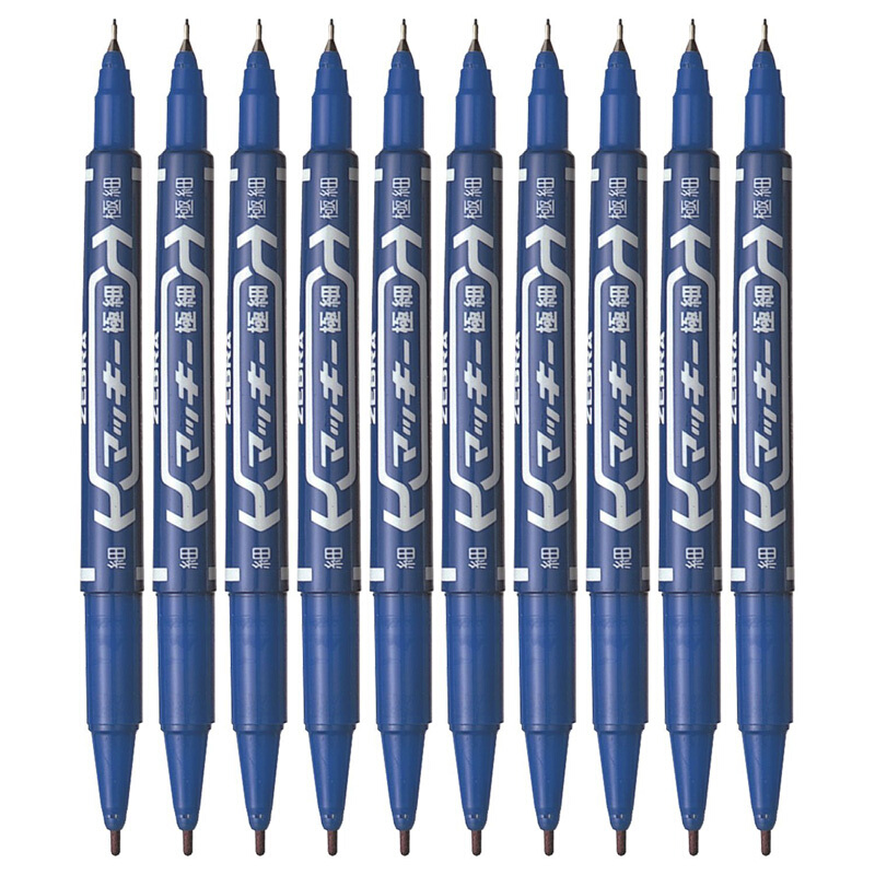 斑馬（ZEBRA） MO-120-MC-BK 小雙頭記號筆 單支裝（藍色）_http://02394.cn/img/sp/104/55399842-a66c-45ca-acc9-9b9c974a516a.jpg