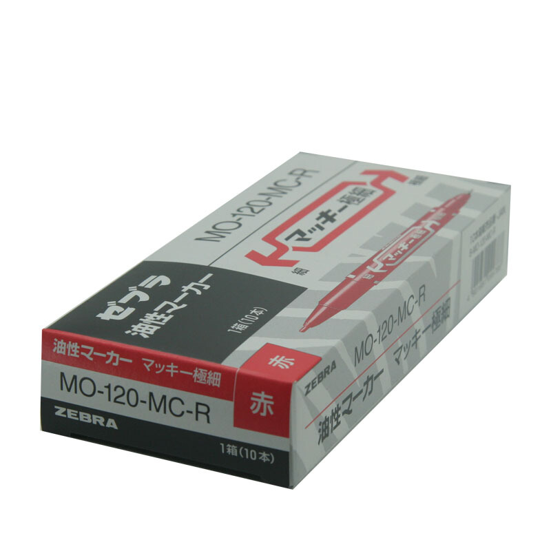 斑馬（ZEBRA） MO-120-MC-BK 小雙頭記號筆 單支裝（紅色）_http://02394.cn/img/sp/104/9173323d-6583-426c-b4c9-27a2ba7bc357.jpg