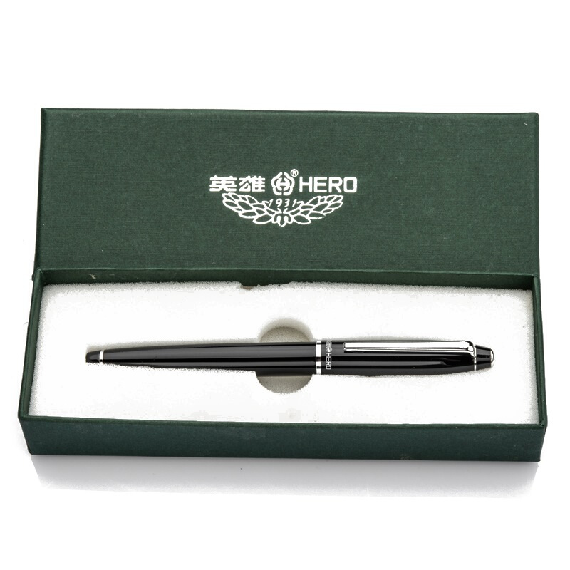 英雄（HERO） 372-2 黑色銥金鋼筆墨水筆暗尖_http://02394.cn/img/sp/108/83156d9d-2018-490f-9172-516fc21ce638.jpg