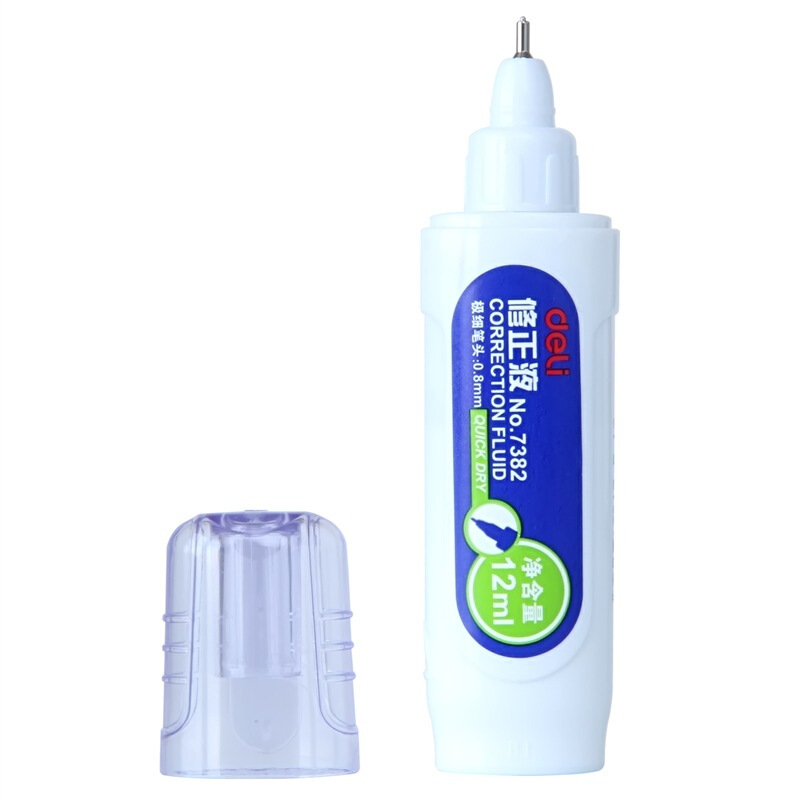得力（deli） 7382 鋼頭修正液/涂改液 12ml 單瓶裝_http://02394.cn/img/sp/113/651da364-5c57-421a-9cf5-c1ca8fef42e3.jpg