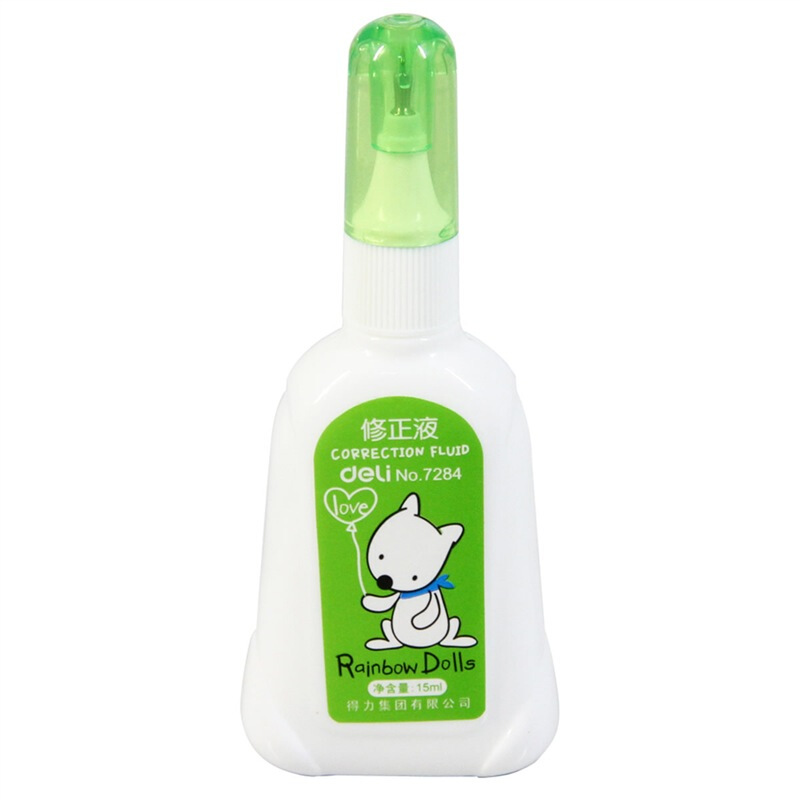得力（deli） 7284 安全無(wú)毒修正液 15ml 單瓶裝_http://02394.cn/img/sp/113/9c550424-87b3-4c48-bcf2-8e39c22f6c09.jpg