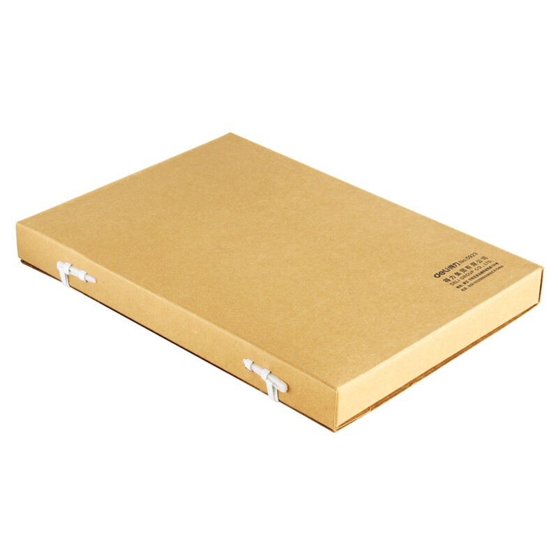 得力（deli） 5923 純木漿牛皮紙久存耐用檔案盒 30mm_http://02394.cn/img/sp/120/25f218c2-4032-448c-9277-531ae97ad818.jpg