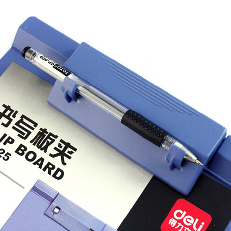 得力（deli） 9253 塑料書寫板夾適用于A4紙 顏色隨機(jī)_http://02394.cn/img/sp/127/828fd54c-a3e4-44b5-82c3-4b803244ce95.jpg